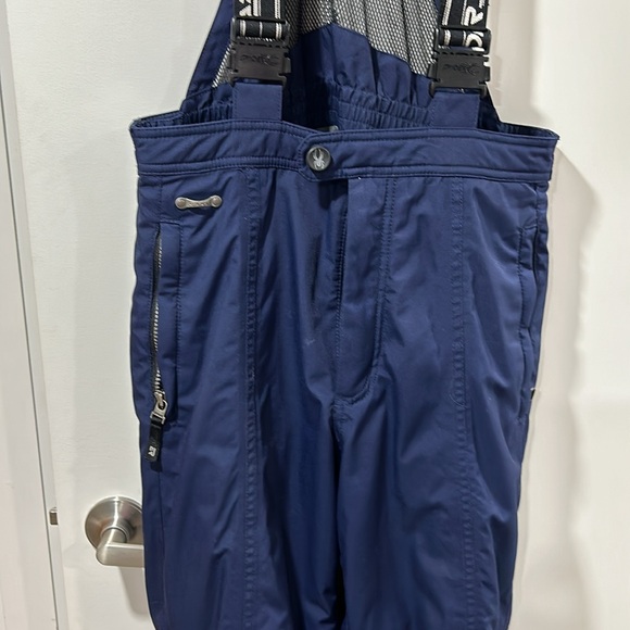 Mens Spider ski snowboard pants overalls navy blue medium - Picture 3 of 9